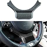 Car Carbon Fiber Steering Wheel Lower Cover Trim Fit for Lexus is RC NX GS
