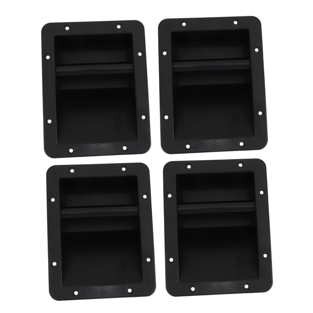 Housoutil 4Pcs Durable Plastic Speaker Handles Easy Install Side Handles for Dj Speaker Cabinets Lightweight Bucket Handle Replacement for Vintage Amplifier Supplies