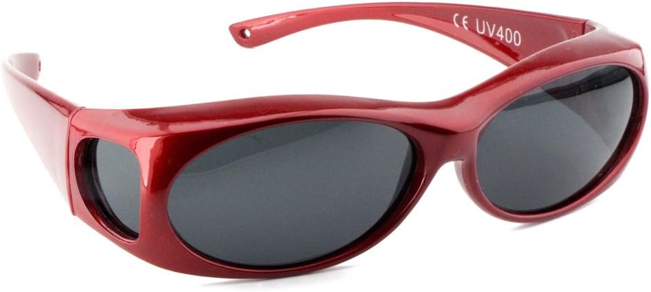 Figuretta FIT OVER SUNGLASSES | polarised | VARIOUS COLOURS | UV 400 protection | for women | wear over glasses - slip over