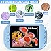 Kids Microscope - Mini Handheld Microscope for Kids, Portable Pocket Digital Toys for Girls Boys Birthday (Blue)