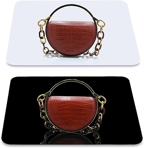 Miniatura 8 de PULUZ Tablero de fondo de pantalla reflectante de acrílico de 8 x 8 pulgadas para fotografía de fondo, tablero de exhibición para productos