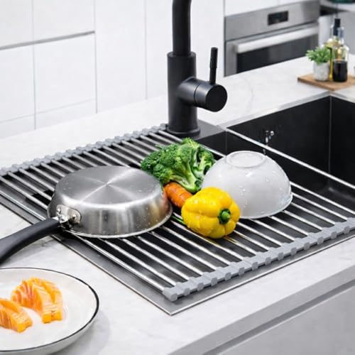 Scolapiatti da Appoggio per Lavello Cucina - 47 x 35