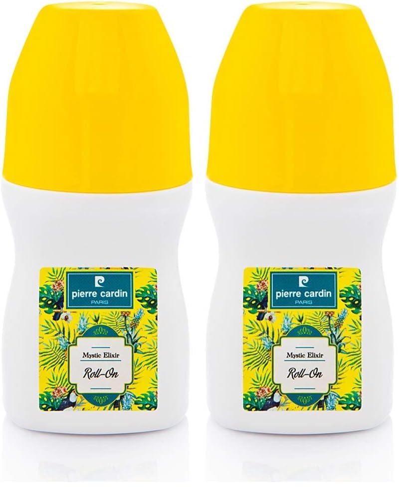 Pierre Cardin Mystic Elixir 48 Saat Etkili Antiperspirant Roll-On Deodorant - 50 ML 1 Paket (1 x 1000 g) 2li paket