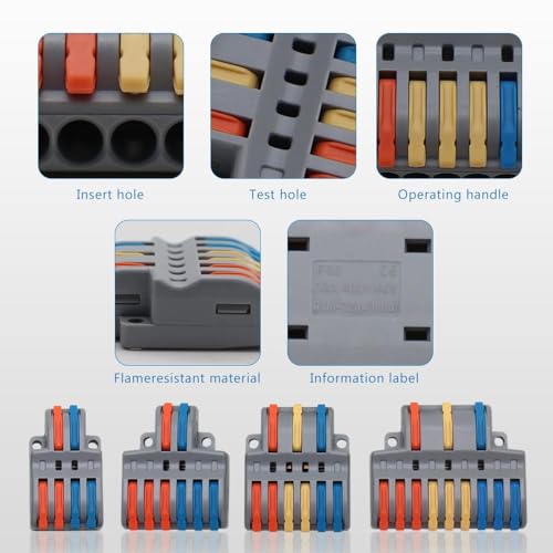Conectores de cable eléctrico para solucionar problemas de empalmes 4