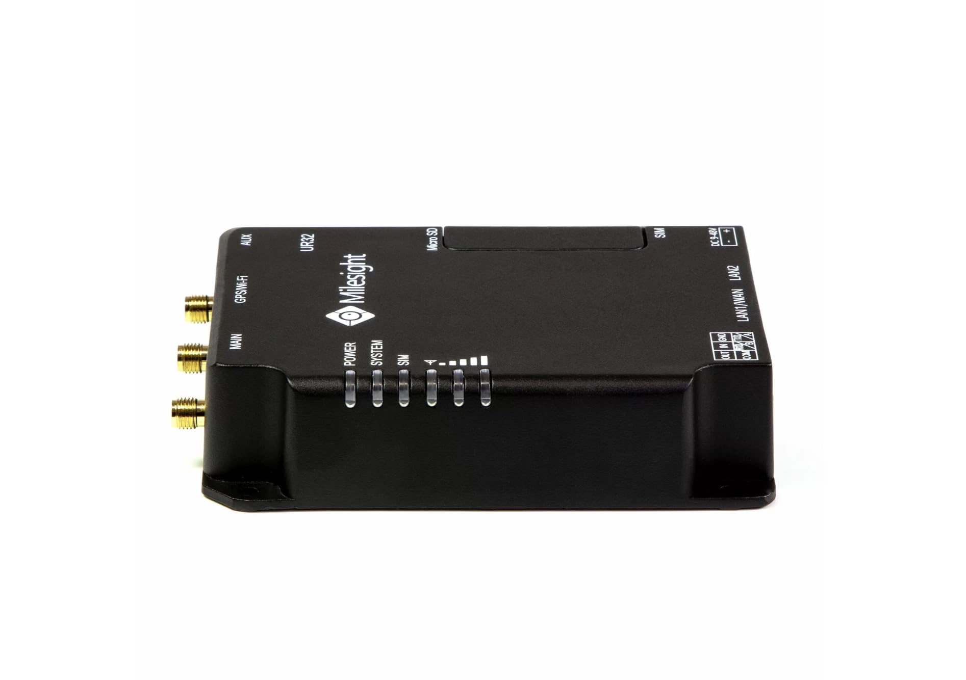 Routeur industriel 4G LTE Cat 4 avec WiFi 4, double SIM, 2x Ethernet, RS232, VPN, -40°/+70°C, gestion à distance