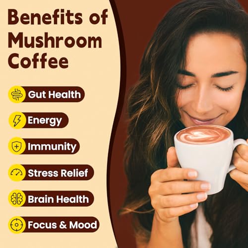 WepBio 11-in-1 Mushroom Coffee Packets
