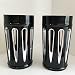 TJMOTO CNC Black Deep Cut Upper Boot Slider Fork Covers for Harley Davidson Touring 2014-2016 Electra Glide Road King Street Glide