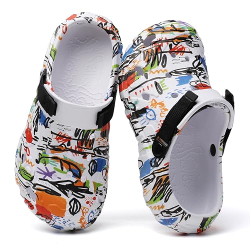 Image of Meidiastra Men's Clogs Garden Shoes Adult Slip On Outdoor Athletic Sports Sandals Summer Water Beach Shoes Casual Slippers Lightweight Breathable Non Slip