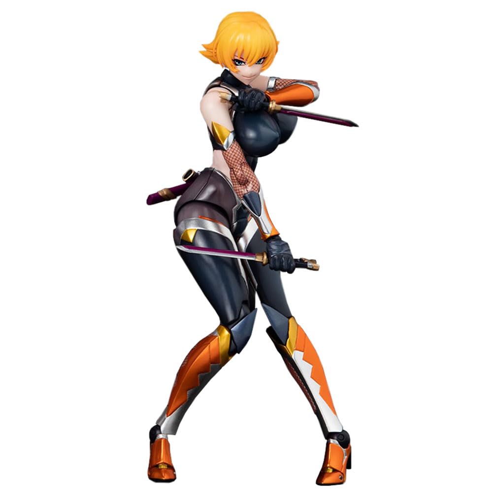 Zhongkaihua Igawasakura Action Figure with Accessories and Interchangeable Face Jointed Movable Figure Staue Anime Illustration Girl Models