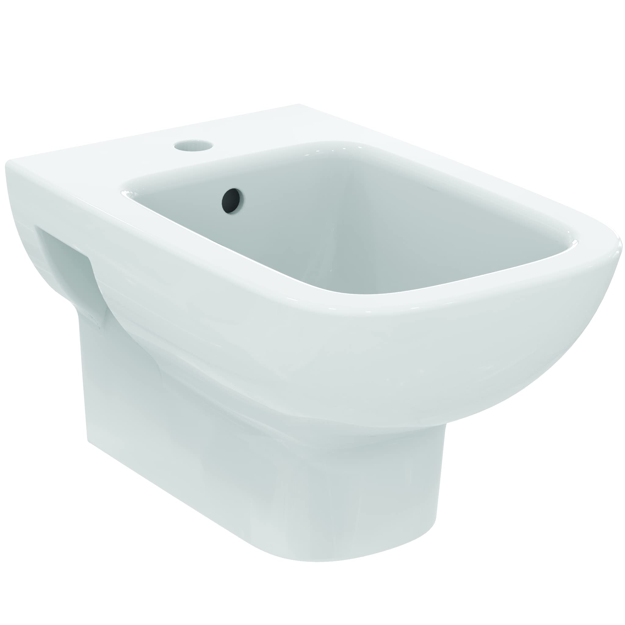 Bidé suspendido un solo agujero Ideal Standard I.Life A blanco para sanitario de pared