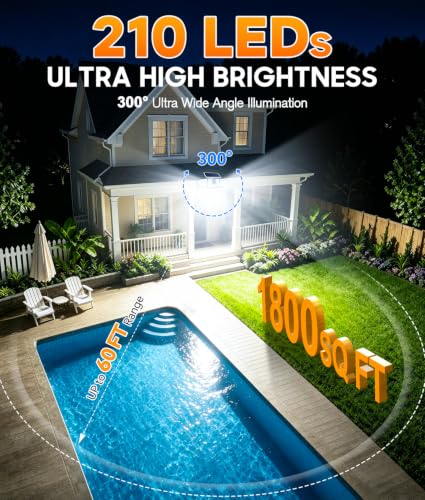 Prime 2-Pack Kooper 210 LED Solar Motion Flood Lights w/ Remote and 3 Adjustable Heads 13.99 ( 6.99 each) + Fr + 30% Off Code ME9Z3Q2B - image 2