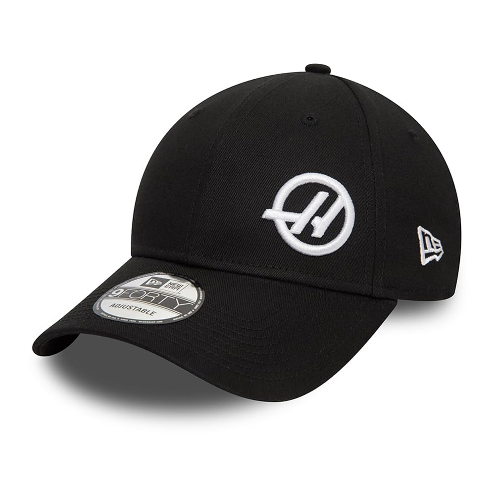 New Era 9Forty Snapback Cap - F1 HAAS Team Black - One Size