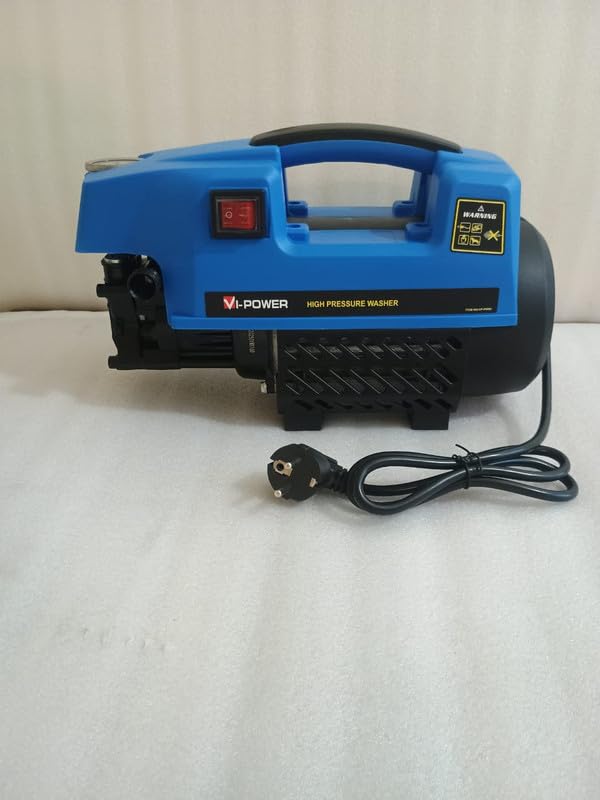 Image of VI Power Pressure Washer VP-PW80 ? High-Performance Cleaning Solution 1600w 180 bar Pressure | 7 Litre /min Flow Rate | 8 Meters Outlet Hose provided | All Spare Parts Available Across India.