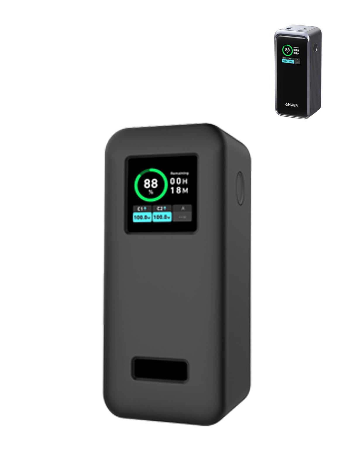 Coque Anker Prime 20000mAh protection silicone noir - 8
