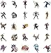 Superhero Stickers for kids(104pcs) Avengers Stickers for party favors Comic Legends Decals for Water Bottles Bikes Luggage Skateboard Package