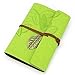 Vintage Light Green PU Leather Cover Loose Leaf Blank Notebook Journal Diary Gift
