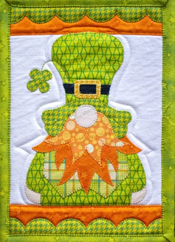 The Whole Country Caboodle Irish Gnome Mug Rug Kit Pattern