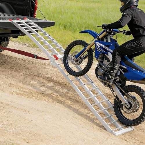 Rampa Plegable de Aluminio para Moto 7.5 ft 750 lb miniatura 1
