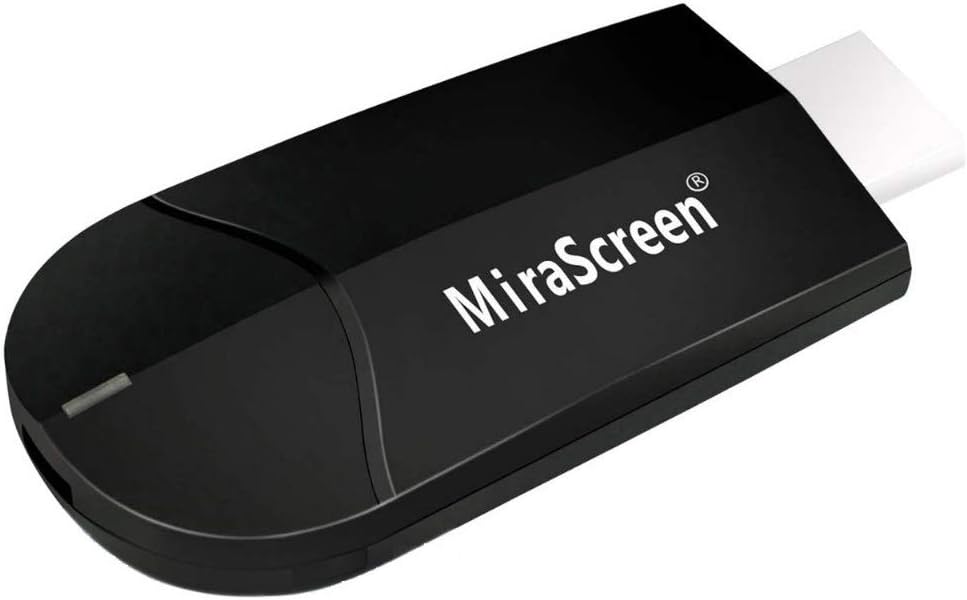 4K/1080P Wireless Display Adapter, SmartSee Screen Mirroring Casting from iOS Android Phone Laptop to TV Projector HD Display, Dual Core Streaming Device Support Miracast Airplay DLNA