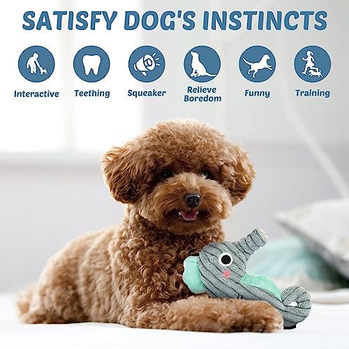 Juguete de peluche resistente para perro, con sonido BB miniatura 4