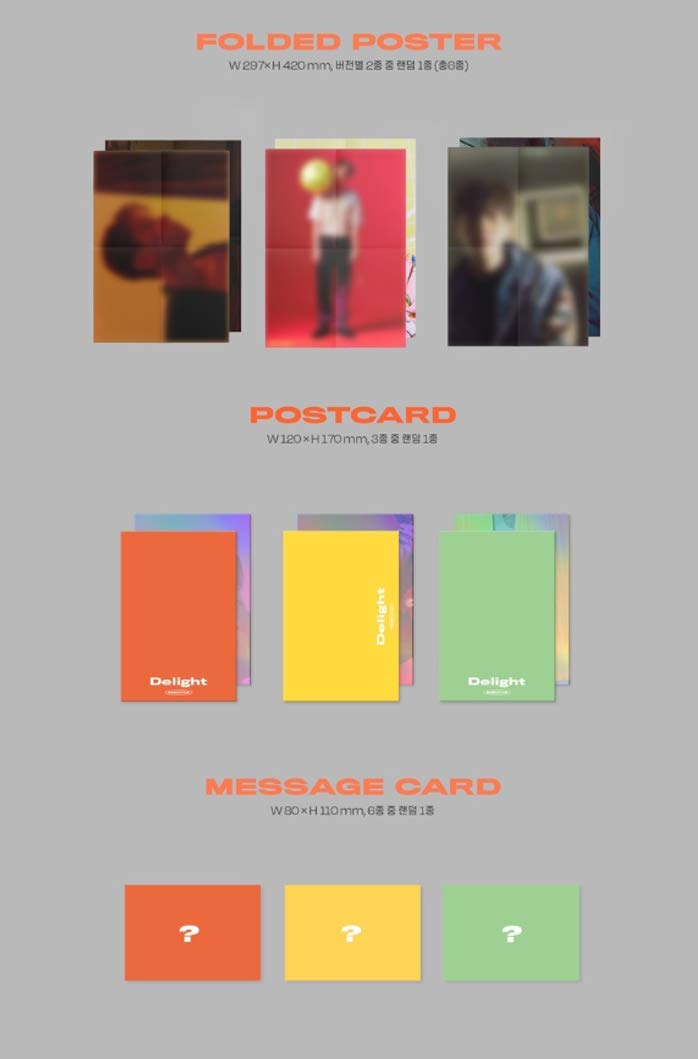 Amazon.com: Baekhyun - Delight [Honey ver.] (2nd Mini Album) [Pre
