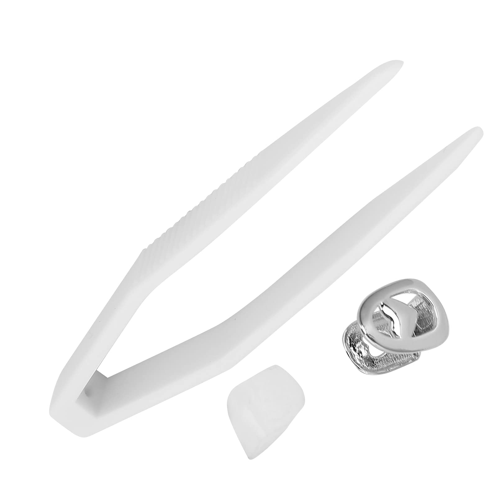 Hip Hop Halloween Falschzahn Dekoration Modischer Kupfer Zahn Silber Glossy Teeth für Festival Party Kostüm Accessoire