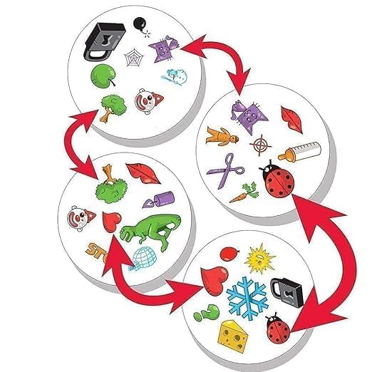 Image of Awestuffs Double Classic Card Game for Kids Ages 6+, 2 to 8 Players, Quick 15-Minute Playtime, Environmentally-Friendly Eco-Blister Packaging for Endless Fun and Entertainment