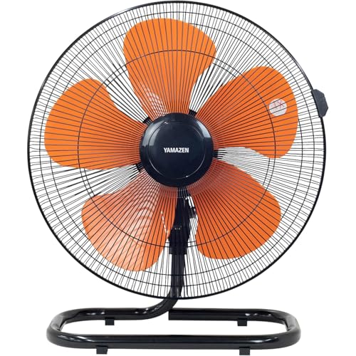 Amazon.co.jp: [山善] 業務用扇風機 45cm 工場扇 大型扇風機 床置き式
