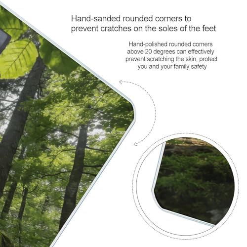 Báscula digital Forest para peso corporal con pantalla LCD grande miniatura 4