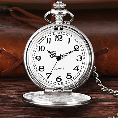 Personalized Pocket Watches With Photo And Text Quartz Vintage Pocket Watch With Chain For Men Women Birthday/Marry/Memorial Gift #TOP4