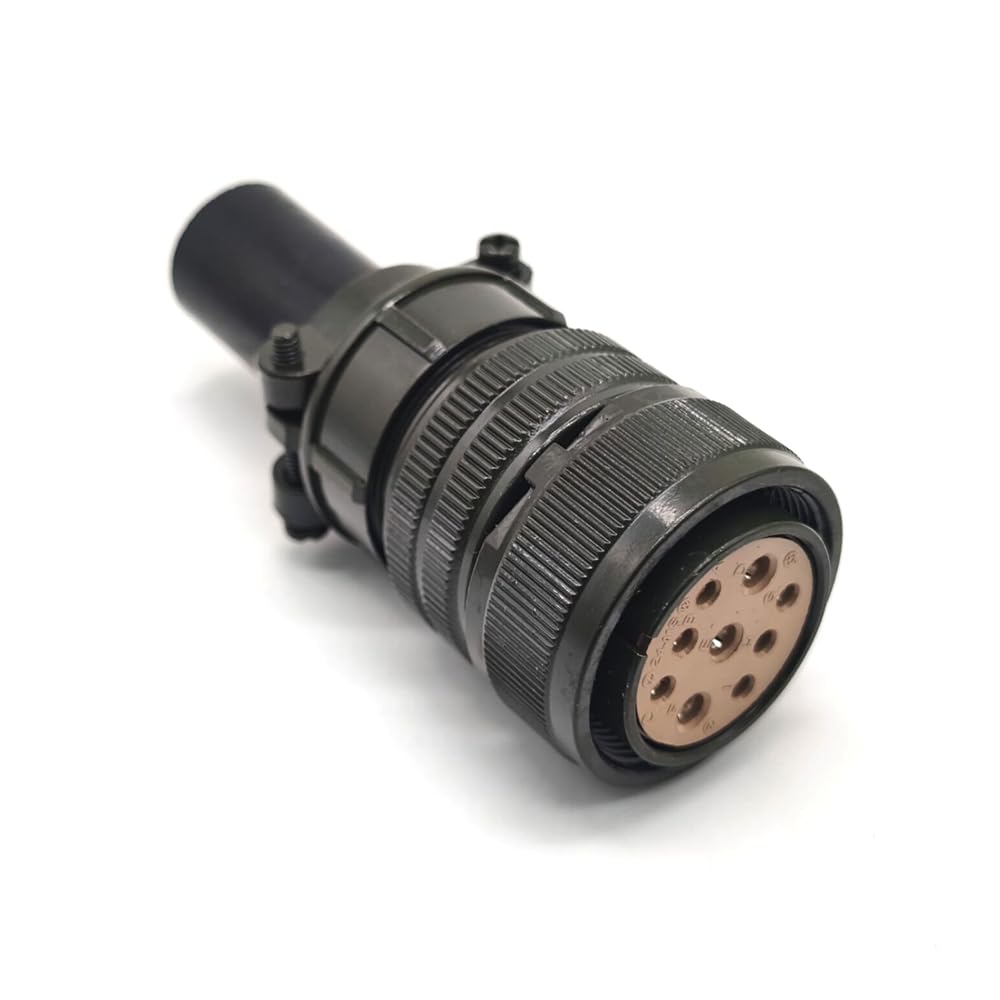 MS3106A24-11S Metal Str 9 pin Female Plug Solder Multi Cable 5015 Terminal Connectors