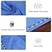 htovila Toalla Pelo 2 pcs, Toalla Súper Absorbente, Toalla de Microfibra, con...