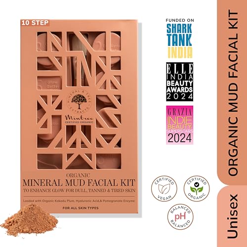 Image of Mintree De-Tan Mineral Mud Facial Kit for Women and Men, All Skin Types