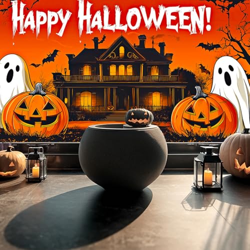 Vinilo decorativo de ventana para Halloween 39.3x17.7 pulgadas miniatura 4