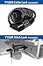 Tyger Auto TG-RK4B102B Deluxe 4-Bike Carrier Rack Compatible with Both 1-1/4'' and 2'' Hitch Receiver | with Hitch Pin Lock & Cable Lock | Soft Cushion Protector