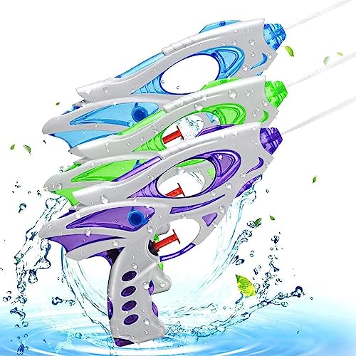 HJQYQ Water Toys for Kids 3 Pack Super toy Small Pistol Fun Garden Outdoor Beach Toy Pool Bath Party Water Fighting Toys for Children Girls Boys Tool