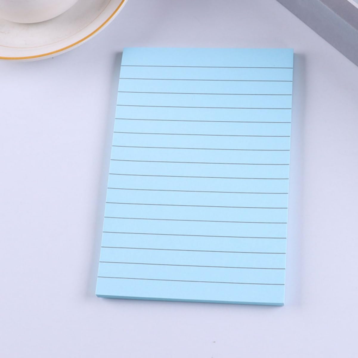 VILLCASE 4 Ensembles Notes Autocollantes Horizontales Cahiers Collège Gouverné Stylo Notes Autocollantes Pour Rappels Blocs-notes Autocollants Blocs-notes Adhésifs Papier 8 Pièces * 4