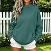 Sudadera con Cuello Mao para Mujer yaoeye, Otoño 2026, Talla Grande, Cuello de Tortuga, Ligera, para Adolescentes, Manga Larga 4