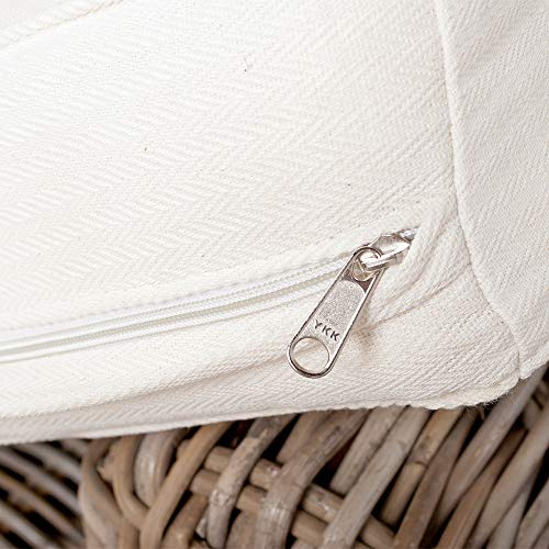 LEBENSwohnART 4tlg. Loungemöbel-Set Living Kubu Grey Rattan Garnitur Sitzgruppe Sofa Sessel – Bild 8