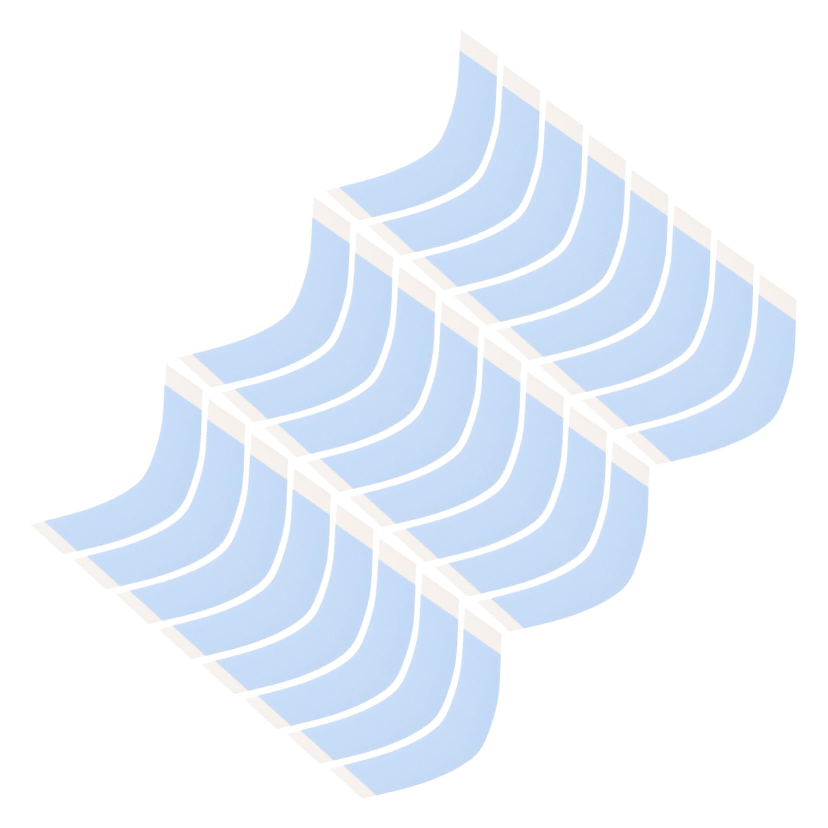 Healeved 4sets Double-Sided Hair Tape for Wig Extensions Pu Material Super Strong Bond Glue Easy to Apply 36sheets*4