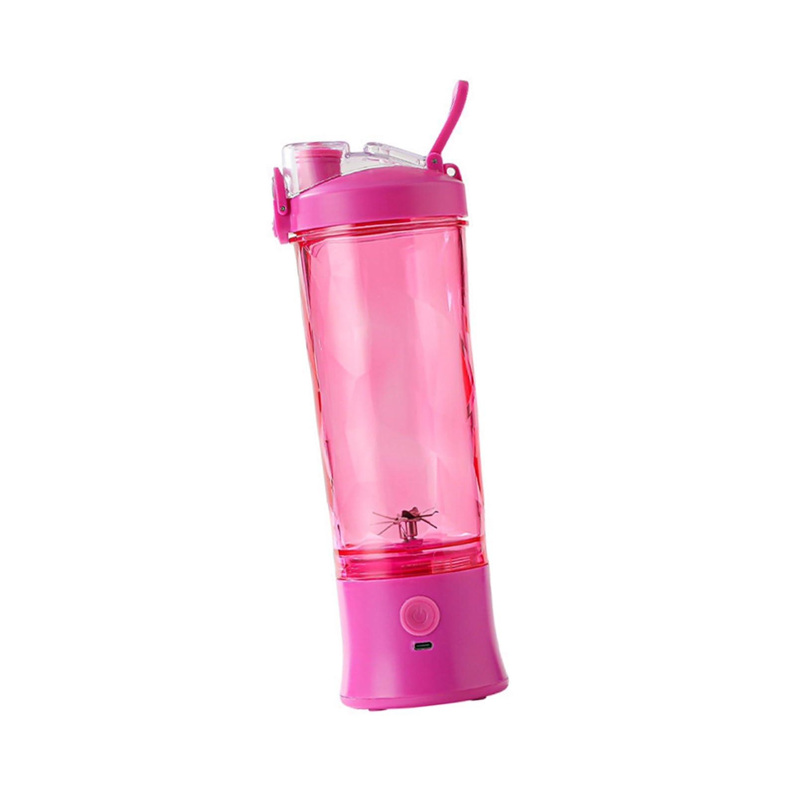 Mekalero Compact Portable Juicer with Quick Rechargeable Feature for Juices On-the-Go Gym Combiner