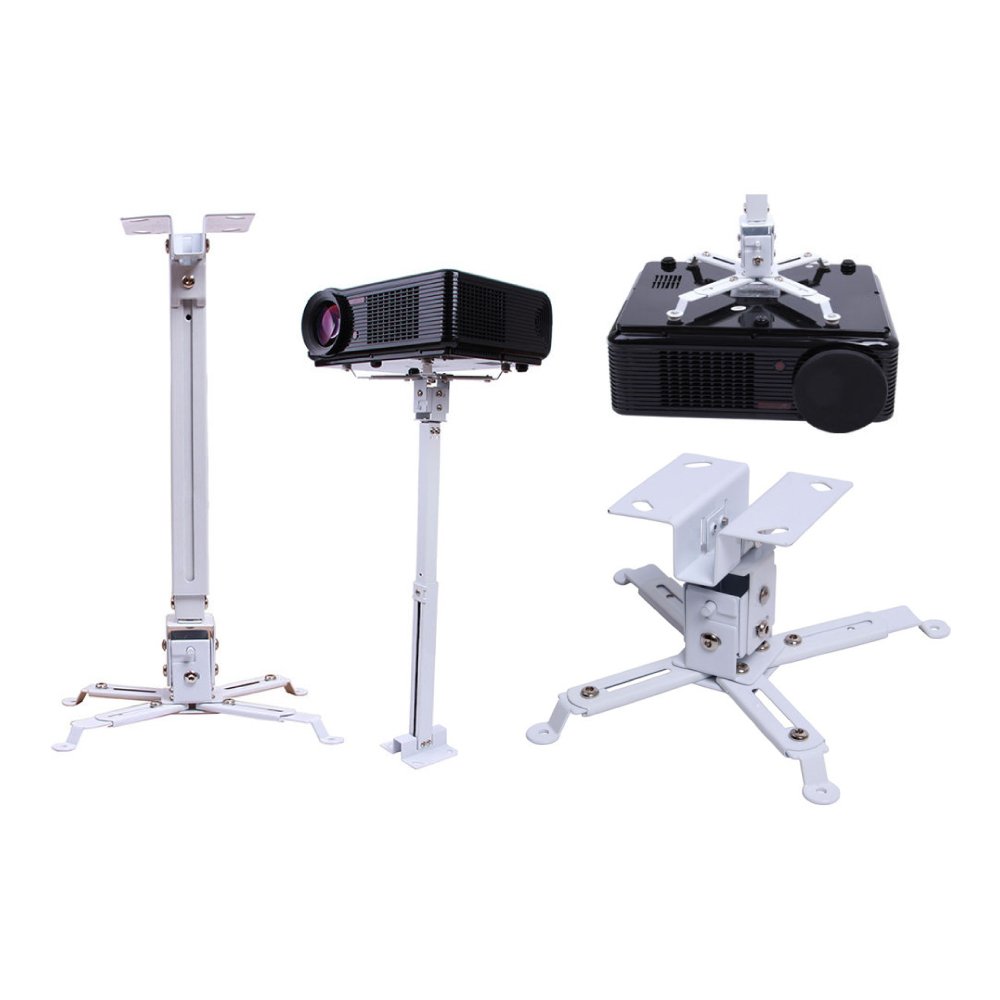 MX 2 FT Universal Projector Ceiling Mount Bracket Stand for LED LCD DLP Projectors Sony,Sanyo