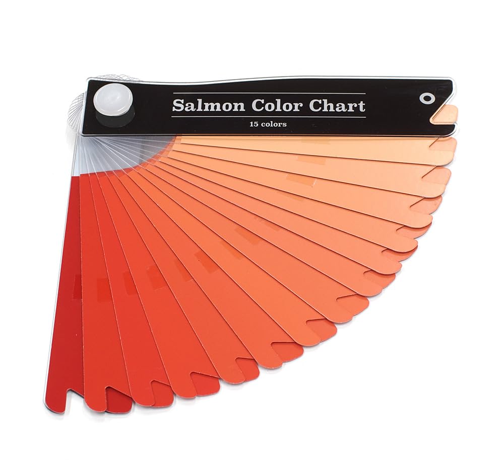 Salmon Fan Scale Ruler For Color Salmofan Color Chart Waiting For The Muse: Maxine Journeymen Chloe