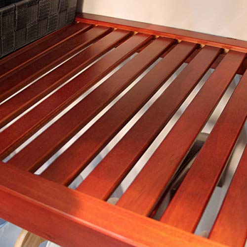 John Louis Home 16In. Deep Deluxe Organizer - 4 Drawers (6 & 10In Deep)-Red Mahogany Finish #TOP7