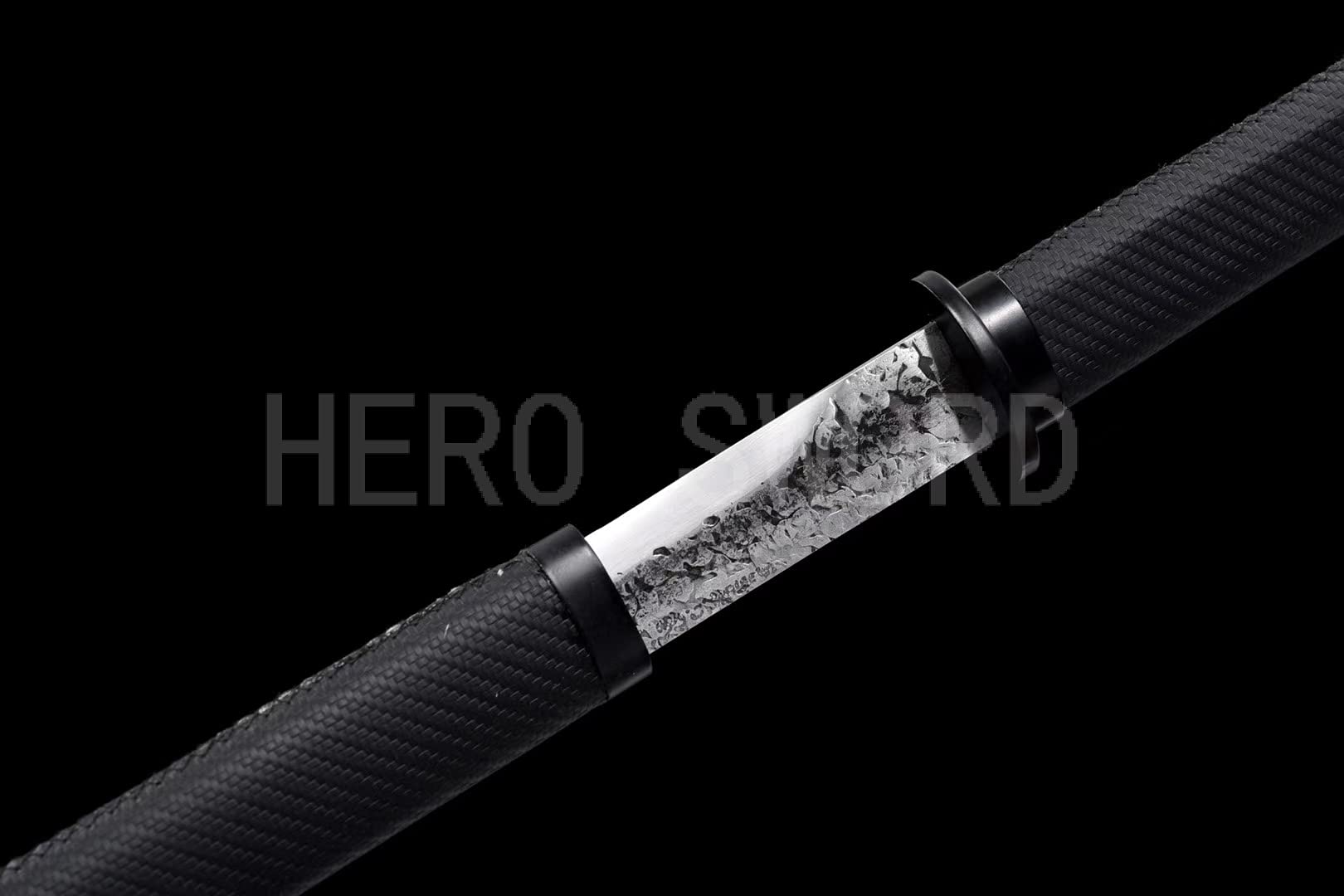 RED DEER Battle Ready Carbon Steel Viking Sword with Custom Leather Scabbard