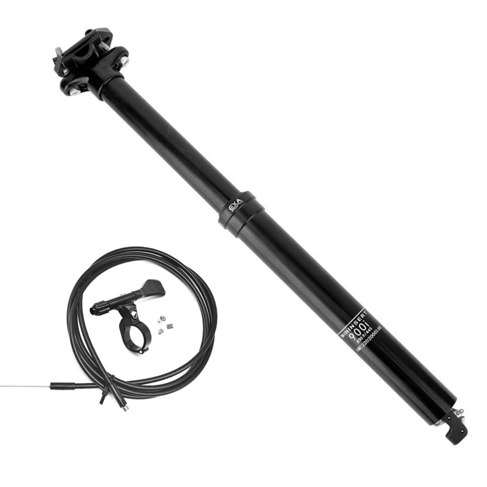 sattelstütze 30 9 500mm Teleskopsattelstütze, Erwachsene Hydraulisches Sattelstütze, 30,9 mm/31,6 mm x445 mm Höhenverstellbares Fahrradsattelrohrstange für Mountainbike Sport & Freizeit Style:HPR GT*3 Ästhetisches Schreibtisch-Organizer-Set für Ihr game : indianajones