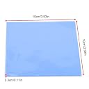 Bewinner CPU Thermal Pad, 100mm x 100mm x 3mm CPU Chip Heatsink Cooling Thermal Conductive Silicone Pad for CPU Chip Heat Conduction LED Heat Conduction gallery image