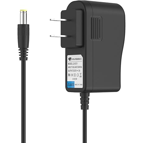 ANTOBLE Power Adapter for Yealink T54W, ps5v2000us Phone