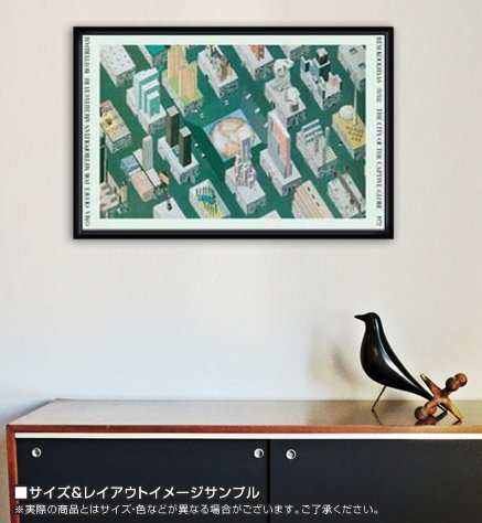 Amazon.co.jp: ポスター レム コールハース OMA The city of the