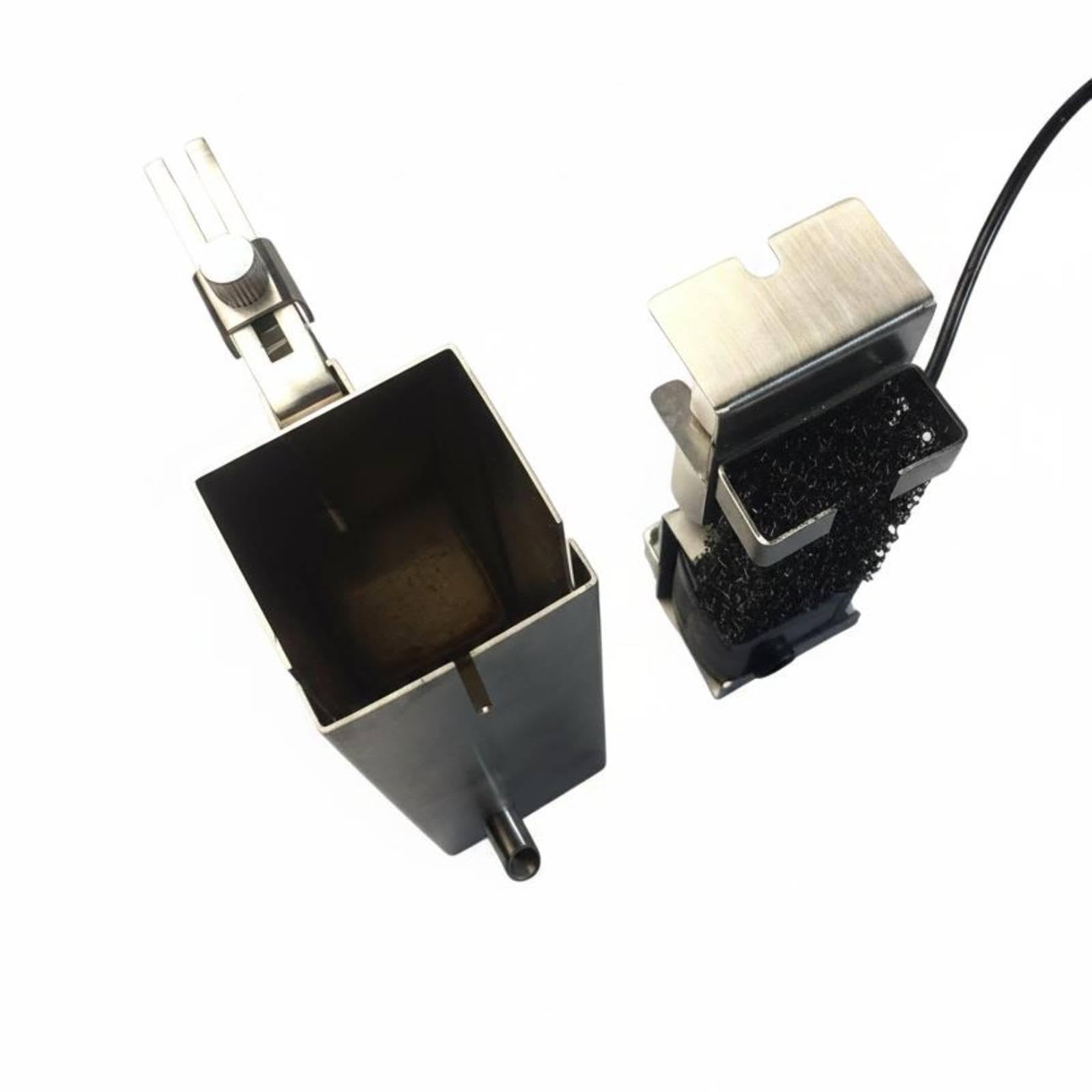 Stainless Steel Surface Skimmer Auto-Adjusting Water Level Electric Oil Film Remover Adjustable Aquatic Skimmer Tank Surface Strainer for Aquascapers-image-16